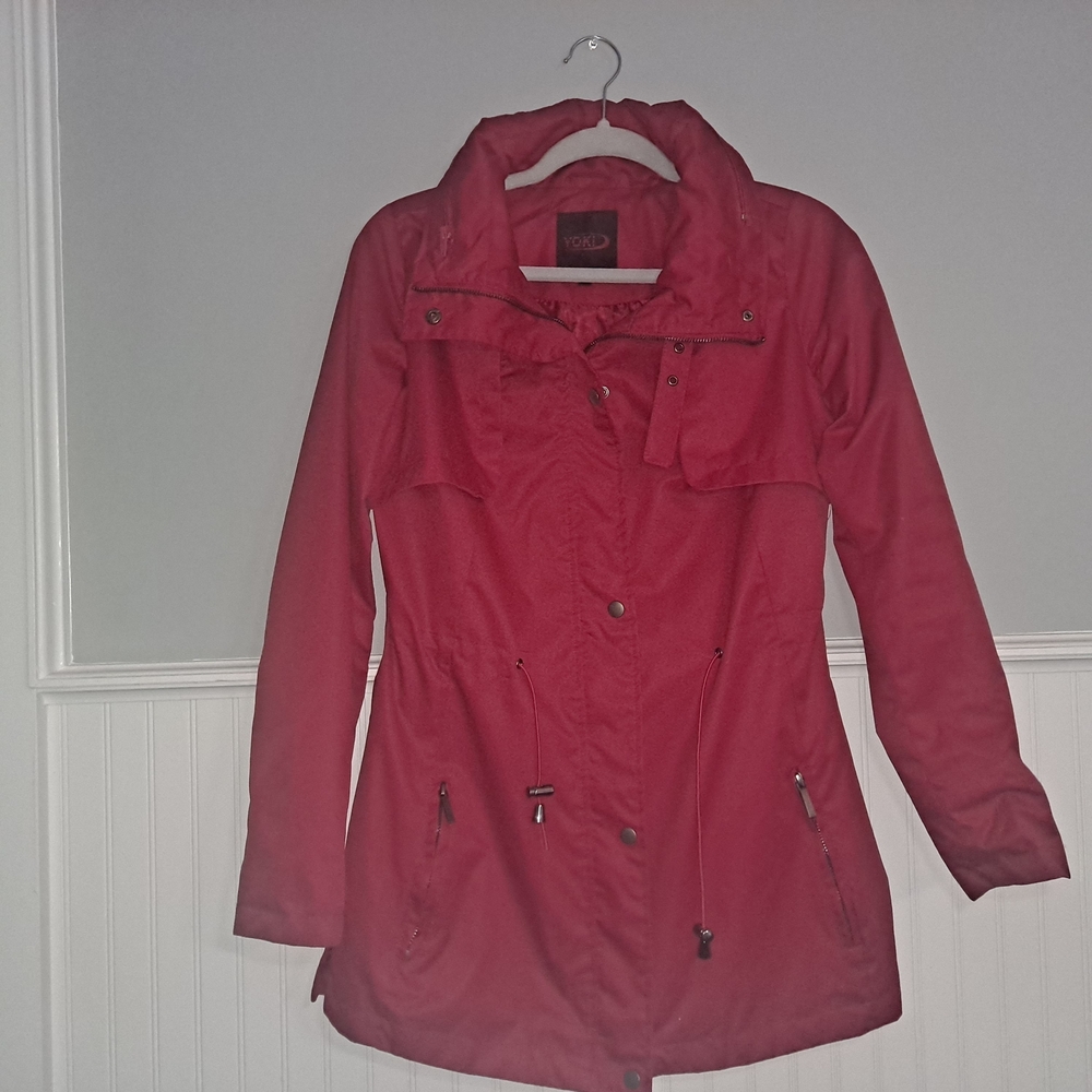 Women's Rain Red Jacket